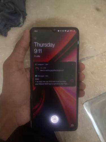 Oneplus 7t 128GB PTA original charger available 