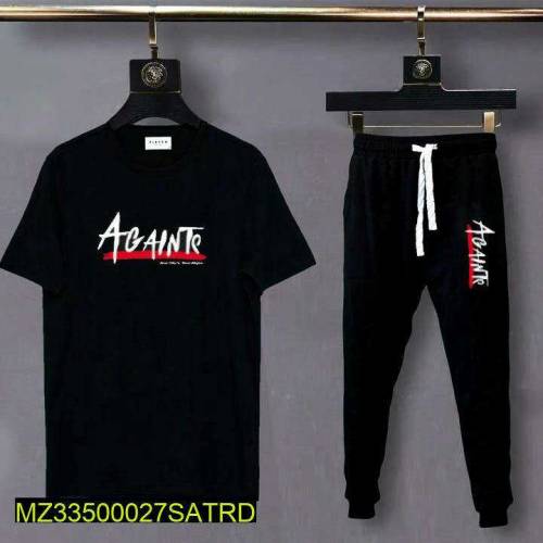 Mens Cotton Printed Track suit