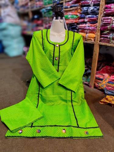 2pcs stitched kurties
