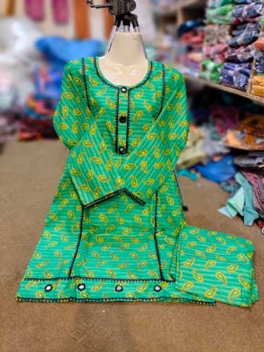 2pcs stitched kurties