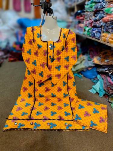 2pcs stitched kurties