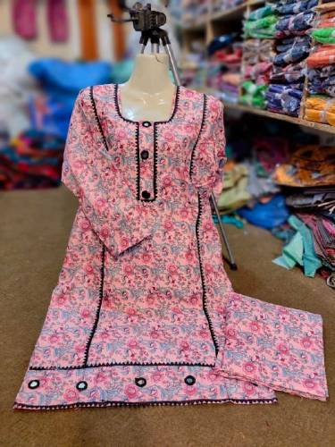 2pcs stitched kurties