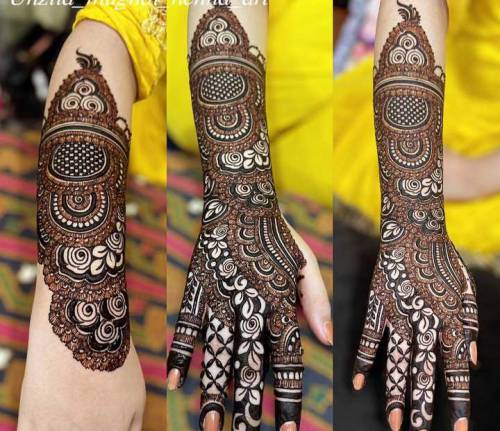 bridal and party wear mehandi 