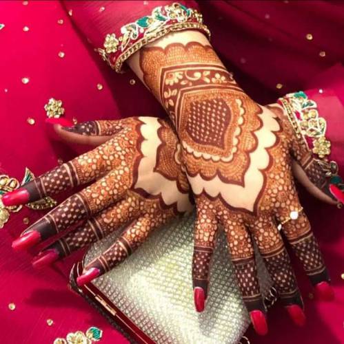bridal and party wear mehandi 