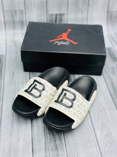 Balmain Slides with Capital “B”