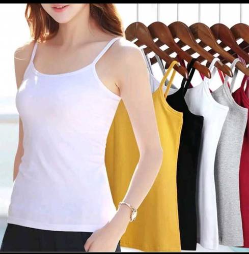 Women's active wear underwear camisole simple breathable polyester 