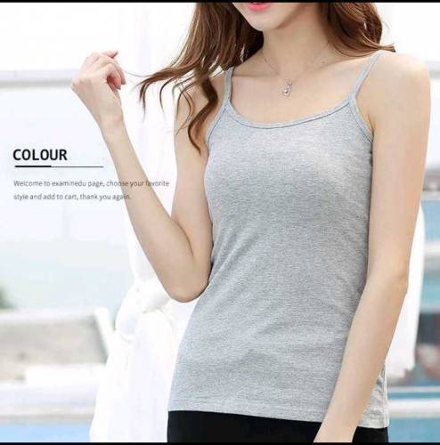 Women's active wear underwear camisole simple breathable polyester 