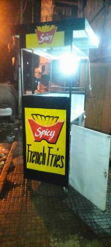 french fries stall/cabin