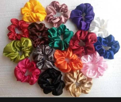 pack of 2 New silk Scranchies for girls, braclets 