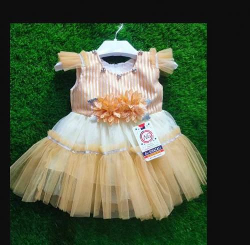 2 pcs girls stitched embroidered 