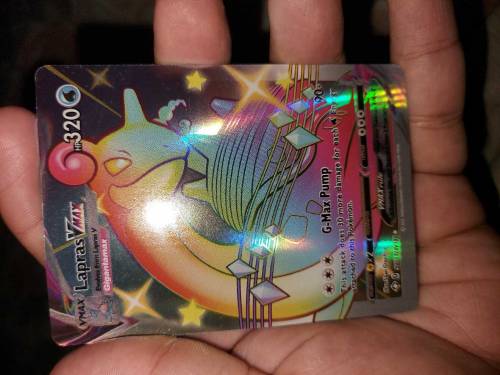 Pokemon Rainbow Card one piece