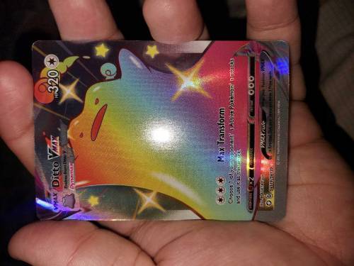 Pokemon Rainbow Card one piece