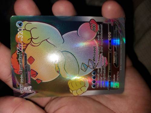 Pokemon Rainbow Card one piece