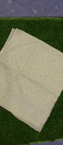 Applique hand work with beads 