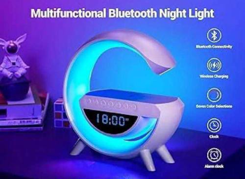 Wireless Mobile Phone Charger, Clock, Sparker And Lamp