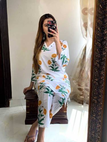 2Pc flower prints dress💃