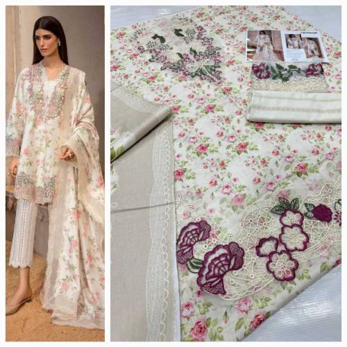 Crimson | 3pc Digital Printed Lawn Vol 24