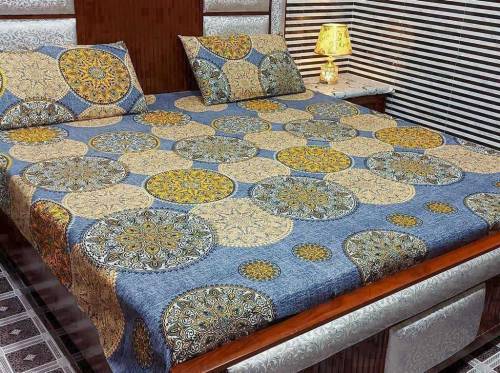 ( *EMAAN COLLECTION* ) 🌹 *New Variety BedSheet  -* 🌹 *Crystal 💯% life