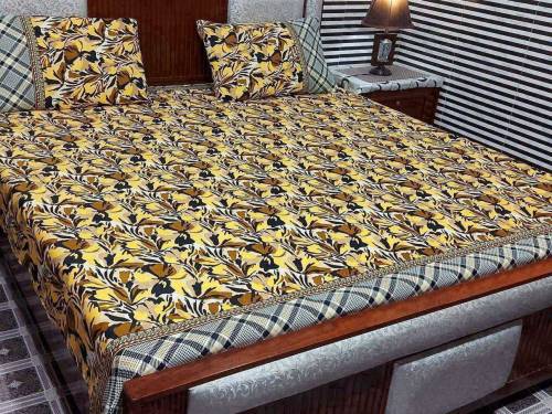 ( *EMAAN COLLECTION* ) 🌹 *New Variety BedSheet  -* 🌹 *Crystal 💯% life