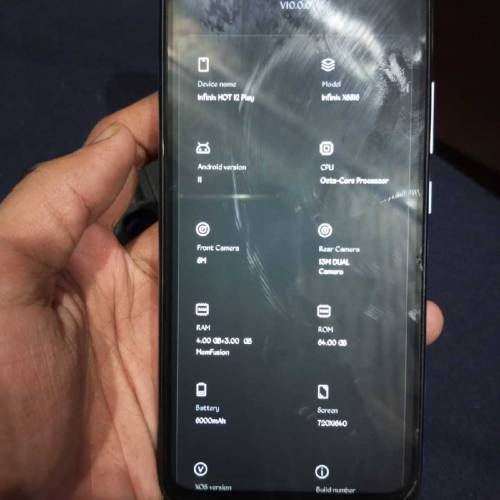 Infinix hot12 play