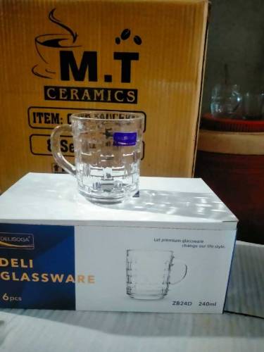 Deli Glassware branded 6PCS Set