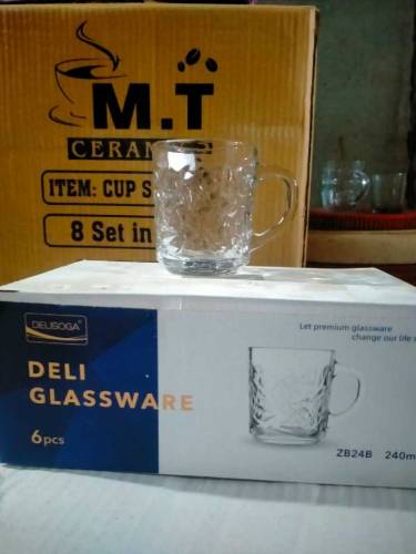 Deli Glassware branded 6PCS Set