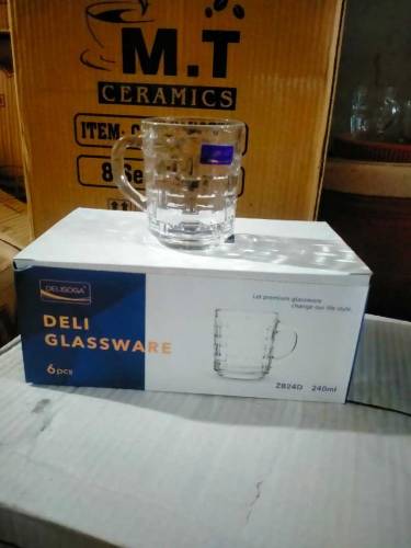 Deli Glassware branded 6PCS Set