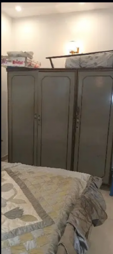 Traditional bed set with side tables  dressing & wardrobe