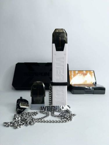 Weapon x2 Pod | 2 Refillable Coils | Chain Neck Lanyard | Rechargeable
