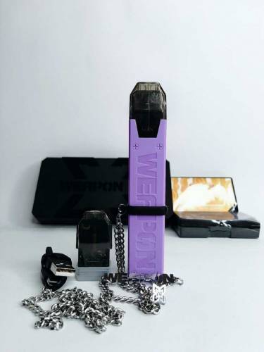 Weapon x2 Pod | 2 Refillable Coils | Chain Neck Lanyard | Rechargeable