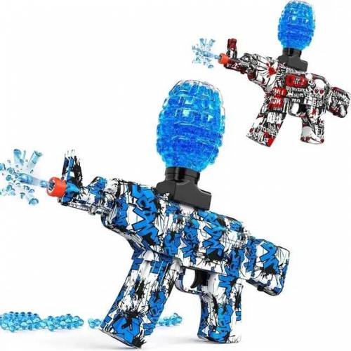 47 Gel Blaster Rechargeable Electric Machine Toygun With 1000 Pcs Gel 