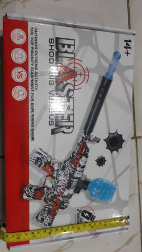 47 Gel Blaster Rechargeable Electric Machine Toygun With 1000 Pcs Gel 
