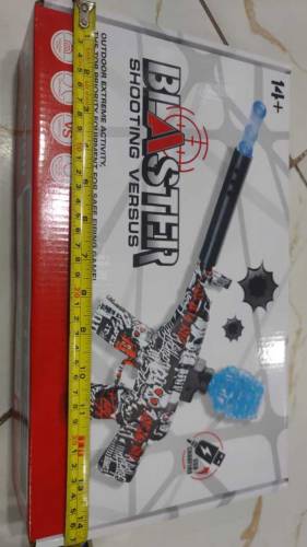 47 Gel Blaster Rechargeable Electric Machine Toygun With 1000 Pcs Gel 