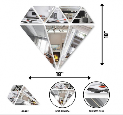 Acrylic diamond for home decoration 