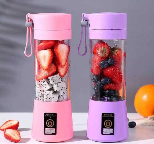 Mini Rechargeable Electric Juicer Blender, 380ML