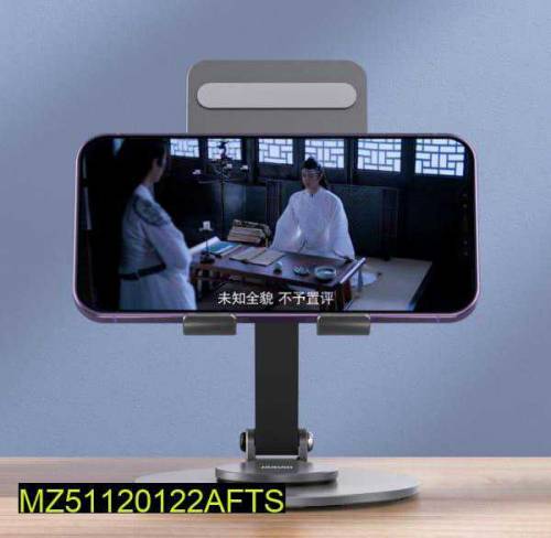 •  Material: Metal•  Color: Grey•  Has a 360 degree rotating design, y
