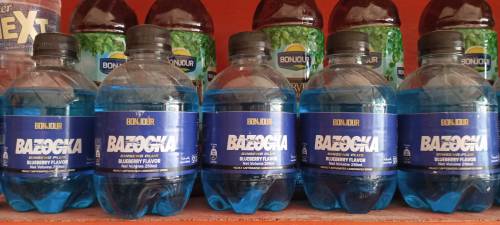 bonjour brand Bazooka blueberry flavor net volume 250ML Energy 120kcal