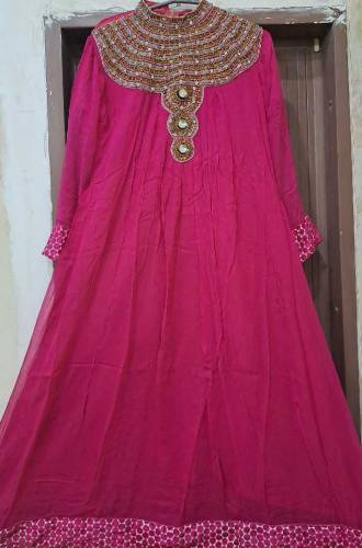 Dark Pink long Maxi