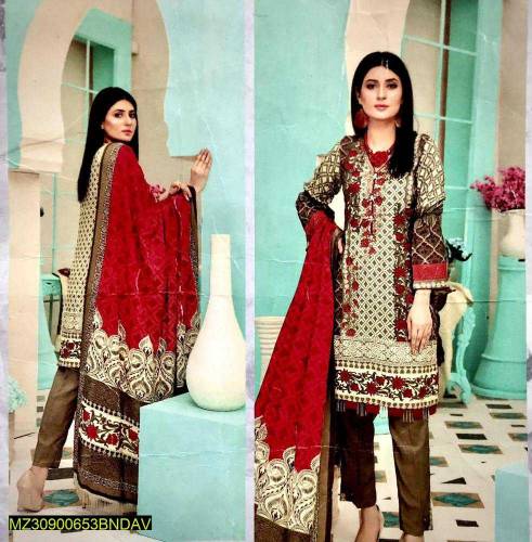 lawn beard Ladies Dress/3pc Suit/Casual Dress/Formal /Stylish
