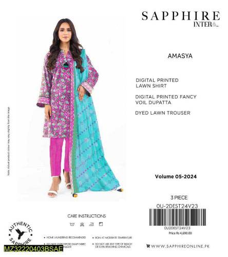lawn beard Ladies Dress/3pc Suit/Casual Dress/Formal /Stylish