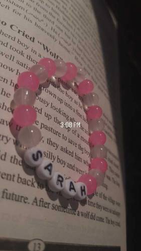 customized Handmade name bracelet