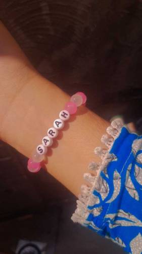 customized Handmade name bracelet