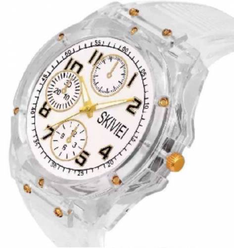 Transparent analog watch ⌚ for boys 