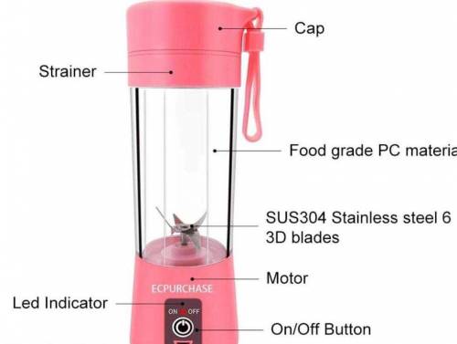 Rechargeable Mini Blender 