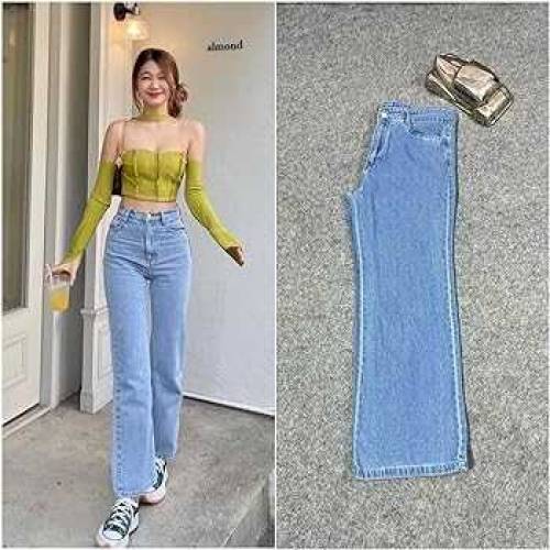 Wide leg jeans for girls
