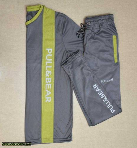 2 pcs Dri fit plain track suit 