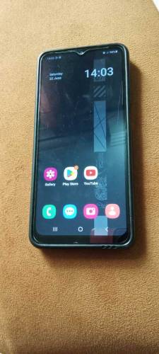 samsung A12 dual sin pta aproove 10/10 betry timing owsome only set ch