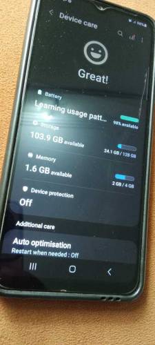 samsung A12 dual sin pta aproove 10/10 betry timing owsome only set ch