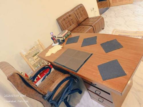 Urgent sale office table with chair