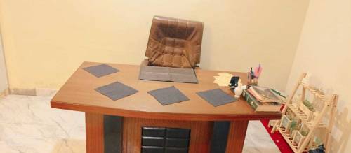 Urgent sale office table with chair